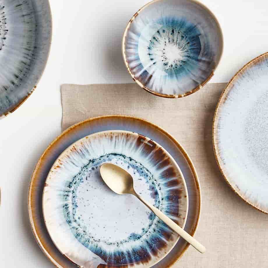 Blue & White Premium Handmade Ceramic Dinnerware Set