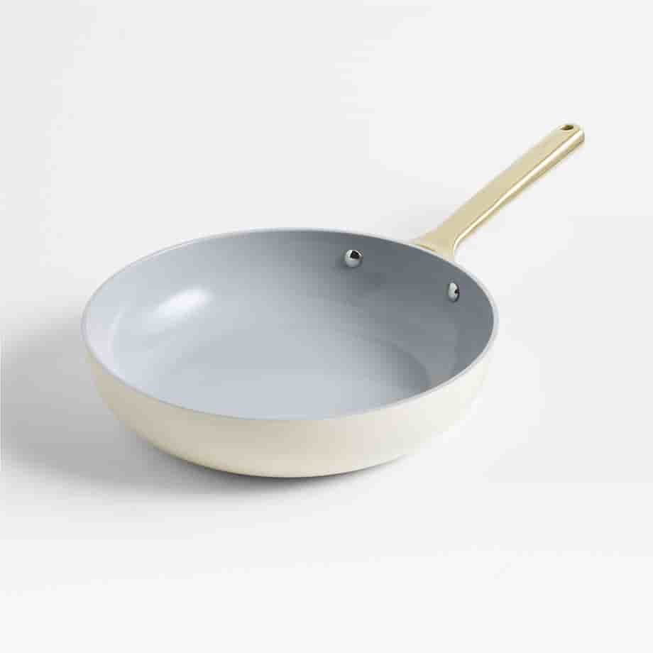 Home Cream Supper Non-Stick Ceramic Fry Pan