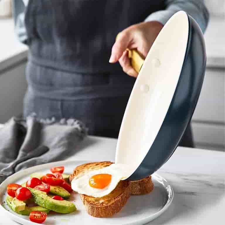 Home Cream Supper Non-Stick Ceramic Fry Pan