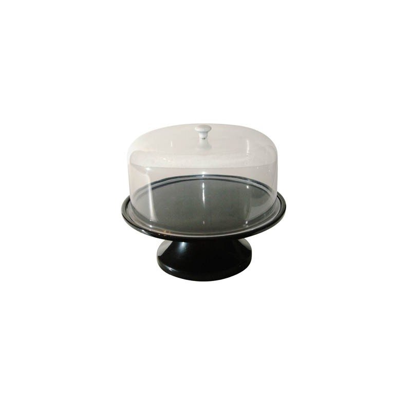 CAKE STAND - BLACK