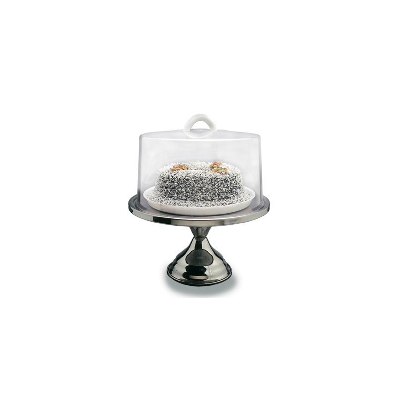 CAKE STAND S/STEEL - 330 x 180mm