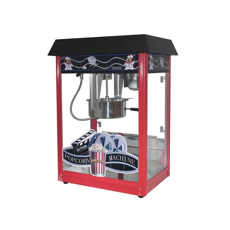 Popcorn Machine 16oz POP16B Red & Black