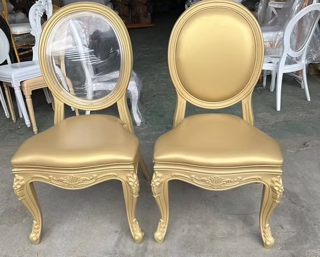 Gold Louis Chairs