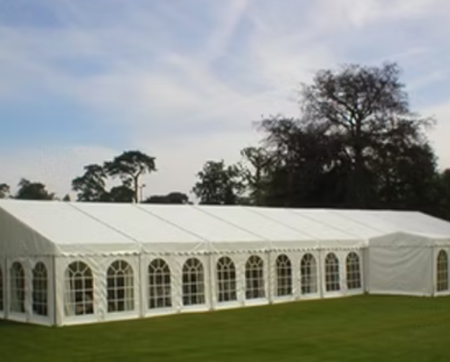 A Frame - Round Tubing - Marquee / Tent 9m x 30m