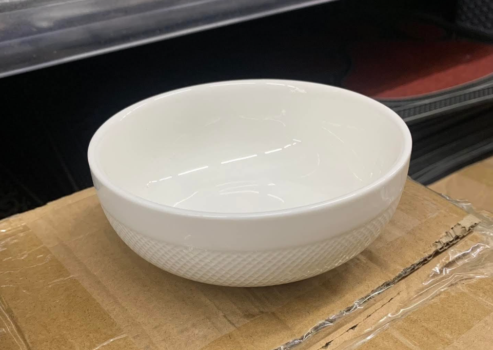 White Salad Bowls
