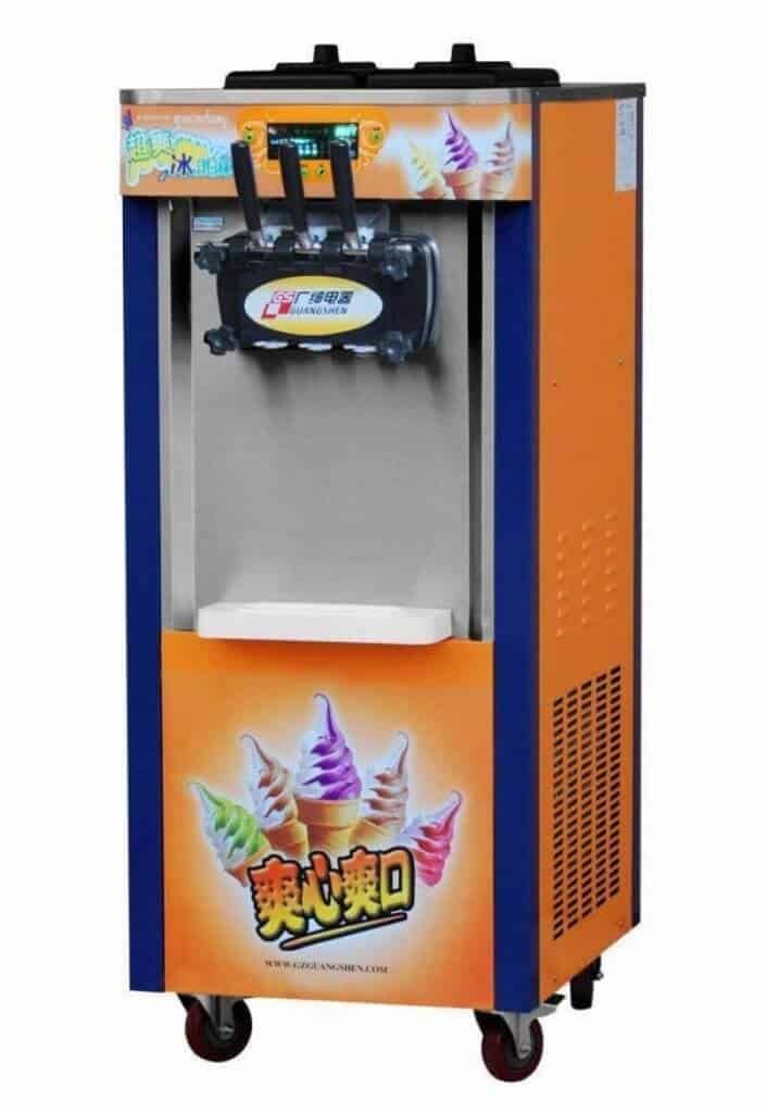 Ice Cream Machine 3 Flavour Floor Standing
