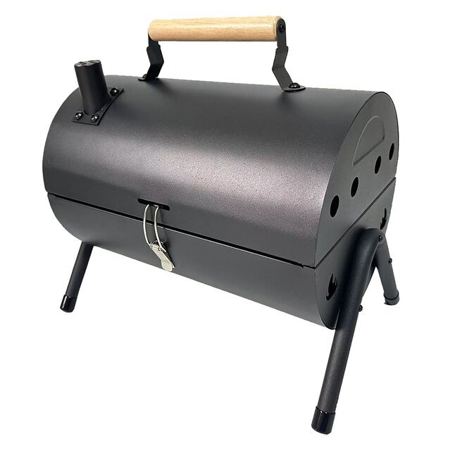 GZMR 118.8-Sq. in Black Portable Charcoal Grill