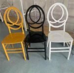 Black Plastic Resin Phoenix Without Cushions Chairs for sale - Image 3