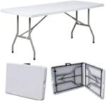 Heavy Rectangular Duty Plastic Folding Table 1.8m