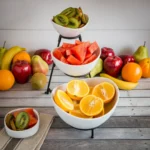 3-Tier Bowl Set With Black Stand - Image 3