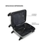 Hard-Sided Polycarbonate 20 inch - 55cm Bag - Image 3