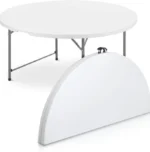 Round Folding Table 1.6m (8-10 Seater) - Image 2