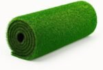 25mm Artificial Grass (Carpet) Plastic Rectangle Shape  (20 m x 2 m, Green)