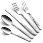 Wholesale Hotel Restaurant Cutlery Set,Stainless Steel Flatware Sets for Wedding,Metal Fork Spoon Knife Silverware Set - Image 7