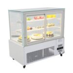 White Patisserie Showcase Cake Display Refrigerator For Sale - Image 2