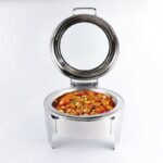 Round Flat -Top Chafing Dish 9LT - Image 13