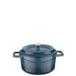 Lava Round Casserole 20cm, 24cm and 28cm - Mojolica Grey
