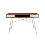 Exotic Designs Modern Study Desk Brown