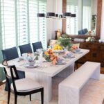 Marin Spring Pink Natural Knitted Linen Napkins Set of 8 - Image 4