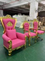 King and Queen bridal chairs - Image 6
