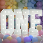 Large Marquee Light Up Letters, Complete A-Z 121.92cm