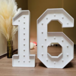 Floor Stand Numbers LED Light-Up Digital Marquee Frame  91.44cm - Image 7