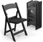 Black Resin Wimbledon Chairs for sale - Image 3