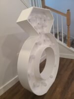 Large Wooden Floor stand  Light Up Letters, Complete A-Z - Image 4