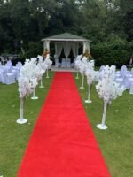 Rafiq Turkish Red Carpet 1m X 10m Floor Mat  (Red, 1m X 10m) - Image 4