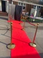 Rafiq Turkish Red Carpet 1m X 10m Floor Mat  (Red, 1m X 10m) - Image 3