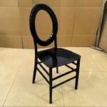 Black Plastic Resin Phoenix Without Cushions Chairs for sale