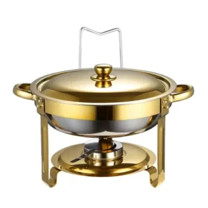 5L Luxury Stainless Steel Gold Buffet Chafing Dish