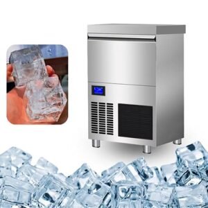 Stainless Steel Ice Cube Manufacturing Machine With 50KG / Day Production