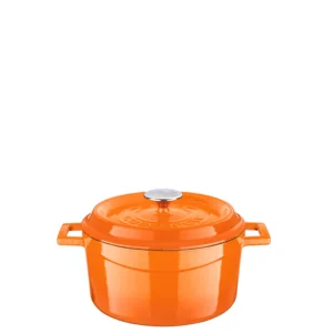 Lava Round Casserole 28cm - Matt Orange – 6.7L
