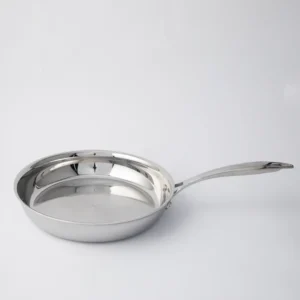 OMADA - 26cm Frying Pan Stainless Steel Without Coating